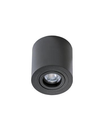 Azzardo BRANT BLACK 1xGU10 Natynkowa Czarny AZ2819