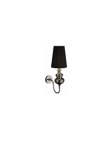 Azzardo BAROCO BLACK WALL 1xE14 Ścienna Czarny AZ0062