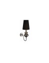 Azzardo BAROCO BLACK WALL 1xE14 Ścienna Czarny AZ0062