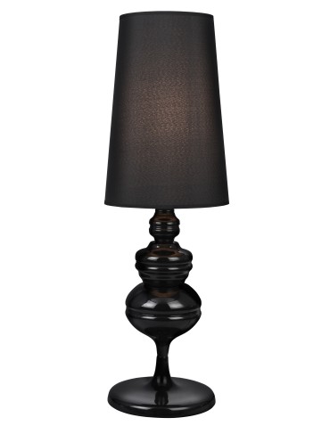 Azzardo BAROCO TABLE BLACK 1xE27 Stołowa Czarny AZ2162