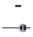 Lampy wiszące LED - Azzardo SANDRA 1 BLACK 1xLED Wisząca Czarny AZ3351 - product 1