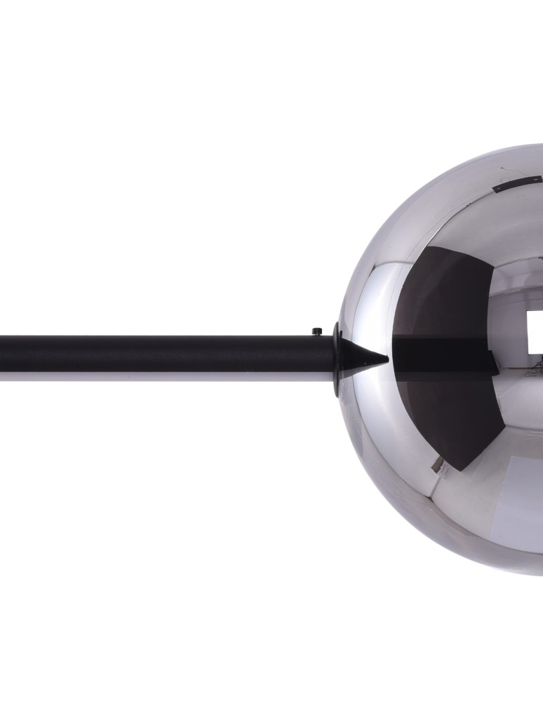 Lampy wiszące LED - Azzardo SANDRA 1 BLACK 1xLED Wisząca Czarny AZ3351 - product kolory-swiatla.pl 2