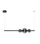 Lampy wiszące LED - Azzardo SANDRA 3 BLACK 1xLED Wisząca Czarny AZ3352 - product 1