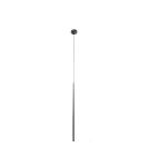 Lampy wiszące LED - Azzardo LOUISE 1 BK 1xLED Wisząca Czarny AZ3155 - produkt 1