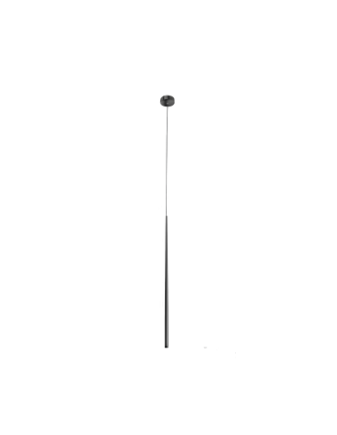 Azzardo LOUISE 1 BK 1xLED Wisząca Czarny AZ3155