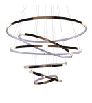 Lampy wiszące okręgi - Azzardo WHEEL 6 LONG DIMM GOLD 6xLED Wisząca Złoty AZ2921 - produkt 2