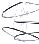 Azzardo WHEEL XXL LED 190W 11400lm 3000K czarny wisząca AZ3137 Azzardo WHEEL XXL LED 190W 11400lm 3000K czarny wisząca AZ3137