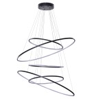 Azzardo WHEEL XXL LED 190W 11400lm 3000K czarny wisząca AZ3137 Azzardo WHEEL XXL LED 190W 11400lm 3000K czarny wisząca AZ3137