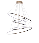Azzardo WHEEL XXL LED 190W 11400lm 3000K złoty wisząca AZ3138 Azzardo WHEEL XXL LED 190W 11400lm 3000K złoty wisząca AZ3138