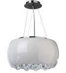 Lampy sufitowe glamour - Azzardo QUINCE 40 5xG9 2w1 Sufitowa lub Wisząca Biały AZ0701 - produkt 2