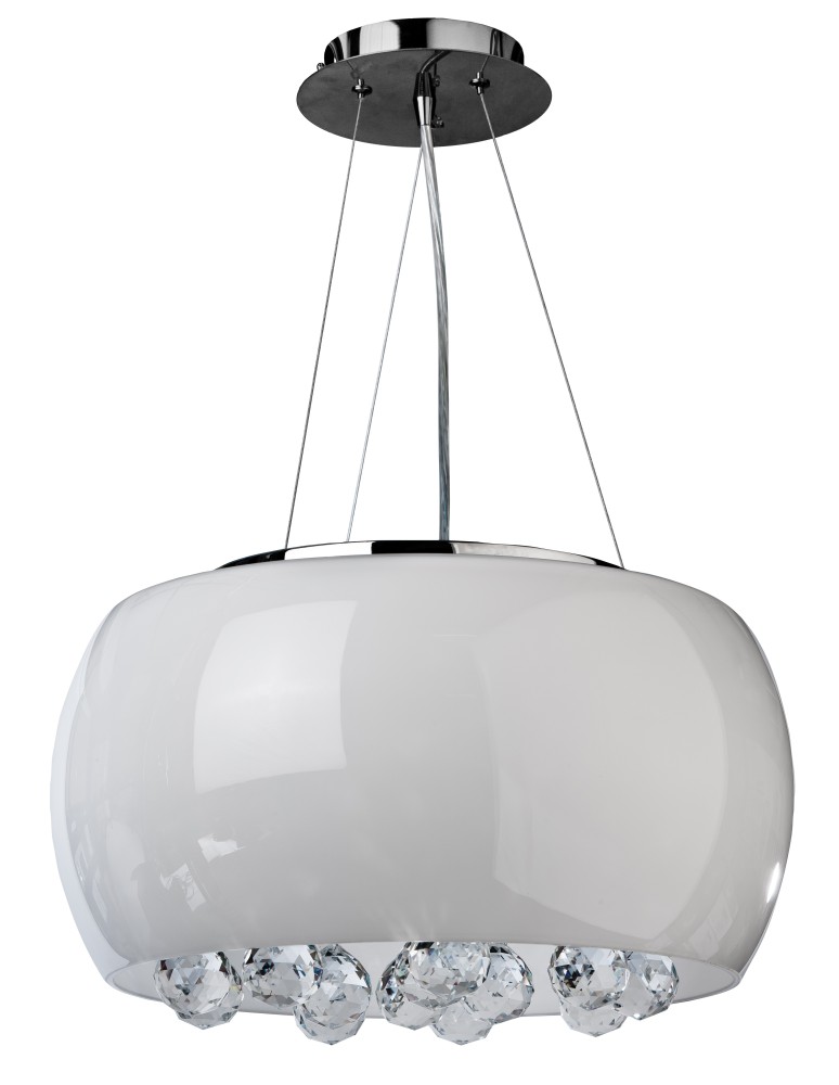 Azzardo QUINCE 40 5xG9 2w1 Sufitowa lub Wisząca Biały AZ0701