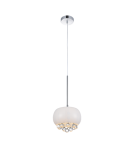 Lampy wiszące glamour - Azzardo QUINCE 1 1xG9 Wisząca Biały AZ3080 - product 1