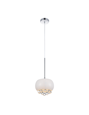 Azzardo QUINCE 1 1xG9 Wisząca Biały AZ3080