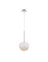 Azzardo QUINCE 1 1xG9 Wisząca Biały AZ3080