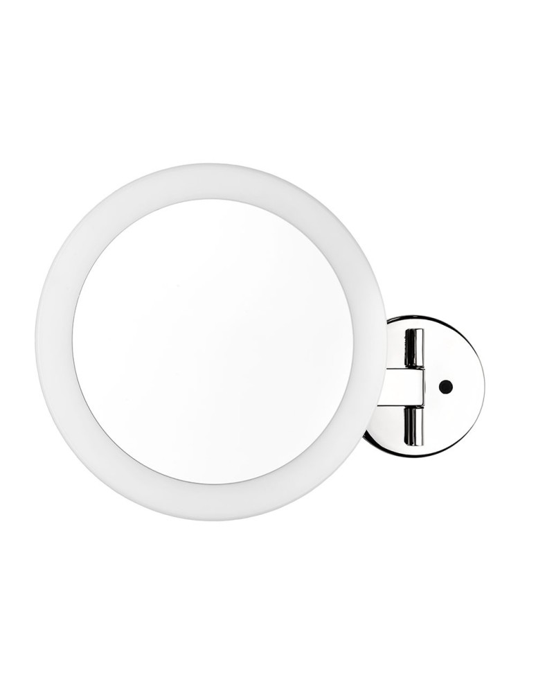 Lustra podświetlane - Orlicki Design Belli IP44 1xE27 Biały/Chrom - produkt kolory-swiatla.pl 1