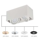 Oprawy sufitowe na wymienne źródło światła - Orlicki Design Cardi II Bianco / Ufo Bianco 2xGU10 Biały mat - product 1