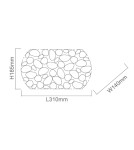 Kinkiety - Orlicki Design Carera Bianco Parette 1xGU10 Biały połysk - produkt 3