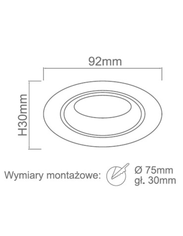Orlicki Design Foro Nero 5xG9 Czarny mat - produkt 2
