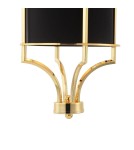 Żyrandole w stylu Hampton - Orlicki Design Lunga Gold Nero 1xE27 Złoty/Czarny - produkt 3
