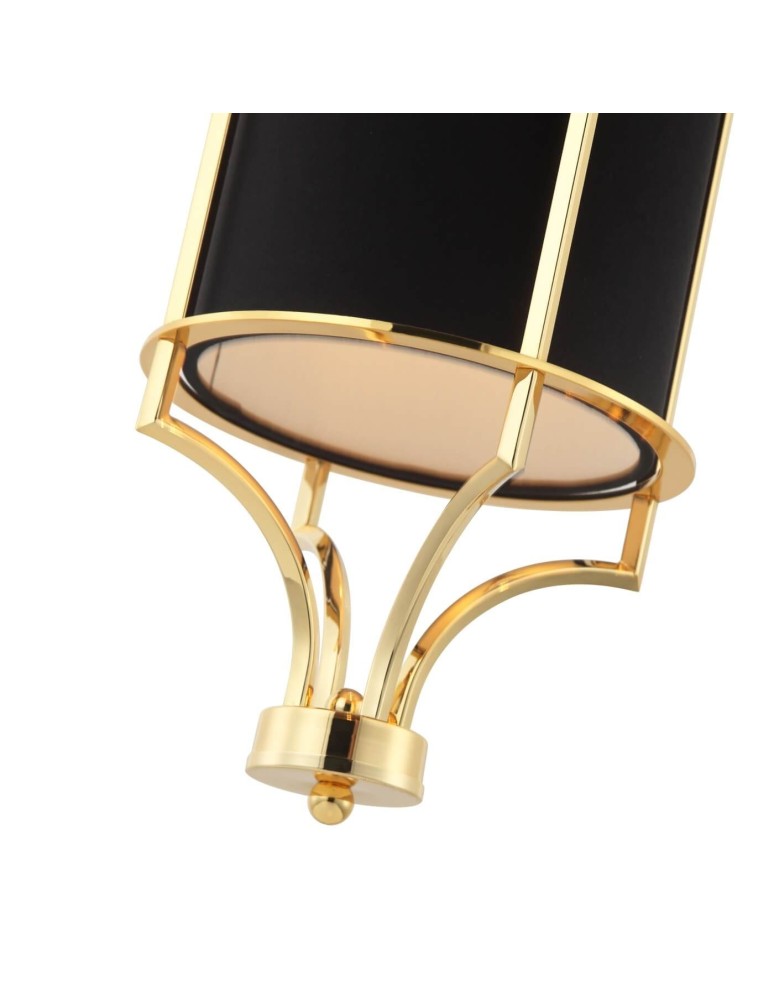 Orlicki Design Lunga Gold Nero 1xE27 Złoty/Czarny