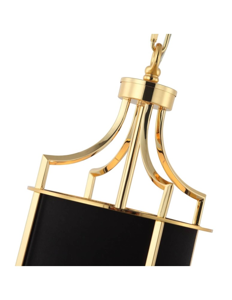 Orlicki Design Lunga Gold Nero 1xE27 Złoty/Czarny