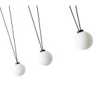 Lampy wiszące - Orlicki Design Movo III 3xG9 Czarny/Biały mleczny - product 5
