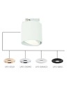 Orlicki Design Neo Bianco Mobile Track / Ufo Gold 1xGU10 Biały mat
