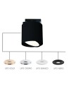 Orlicki Design Neo Nero Mobile Track / Ufo Bianco 1xGU10 Czarny mat