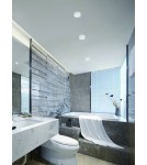 Oprawy sufitowe na wymienne źródło światła - Orlicki Design Neo Nero Slim Led / Ufo Bianco 1x10 LED 3000K 230V Czarny mat/Biały - produkt 2