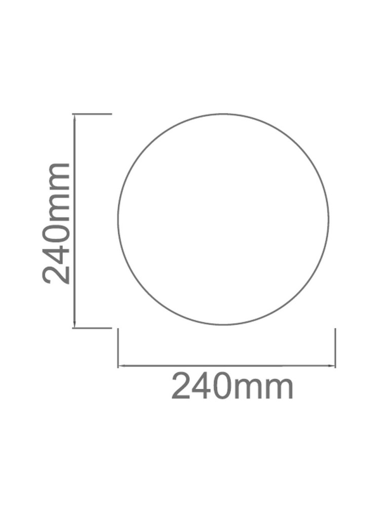 Orlicki Design Palla 24 1xE14 Biały