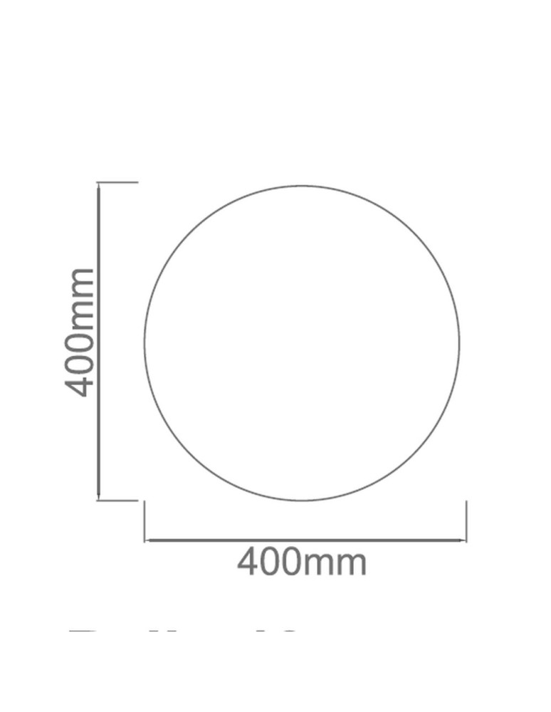 Orlicki Design Palla 40 1xE27 Biały