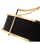 Żyrandole w stylu Hampton - Orlicki Design Stanza Gold Nero M 4xE27 Złoty/Czarny - product 4