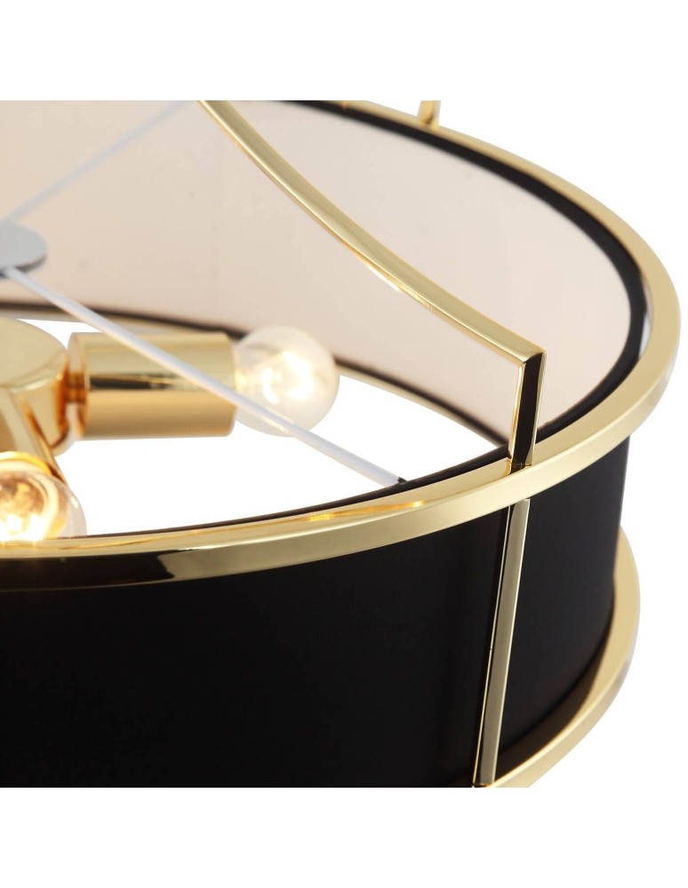 Orlicki Design Stanza Gold Nero M 4xE27 Złoty/Czarny