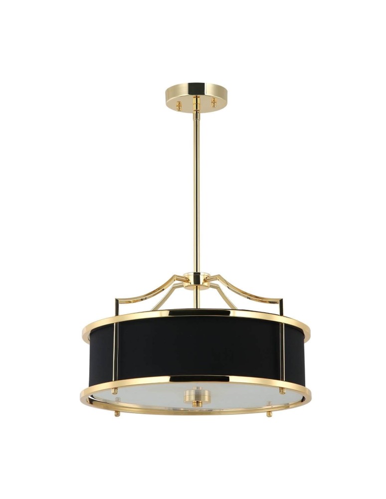 Orlicki Design Stanza Gold Nero S 3xE27 Złoty/Czarny