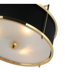 Żyrandole w stylu Hampton - Orlicki Design Stanza Gold Nero S 3xE27 Złoty/Czarny - product 5
