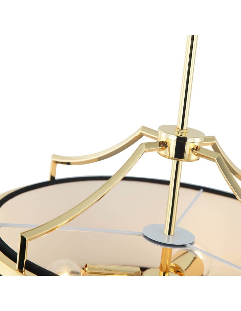 Orlicki Design Stanza Gold Nero S 3xE27 Złoty/Czarny