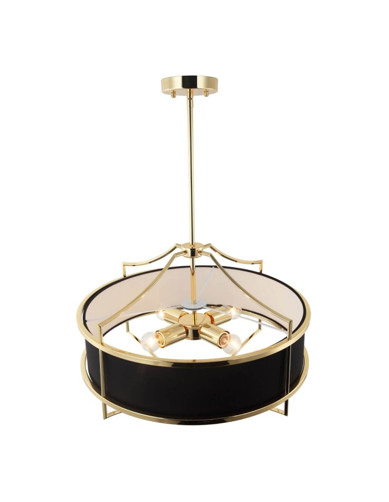Orlicki Design Stesso Gold Nero M 4xE27 Złoty/Czarny