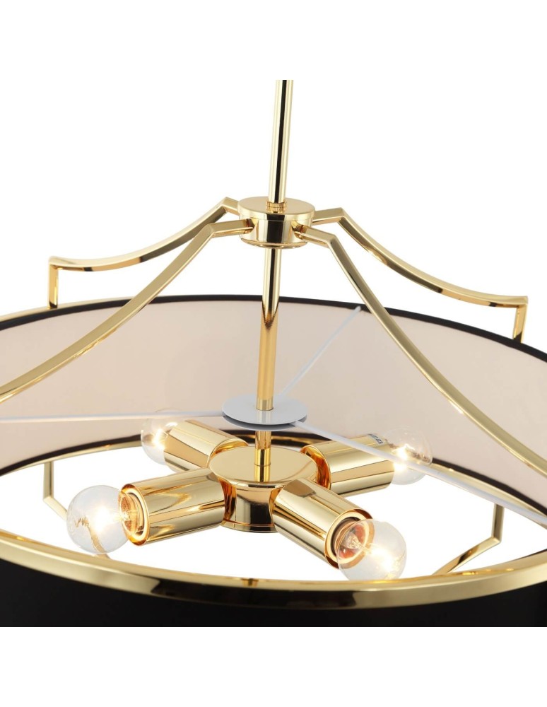 Orlicki Design Stesso Gold Nero M 4xE27 Złoty/Czarny