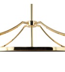 Żyrandole w stylu Hampton - Orlicki Design Stesso Gold Nero M 4xE27 Złoty/Czarny - product 5