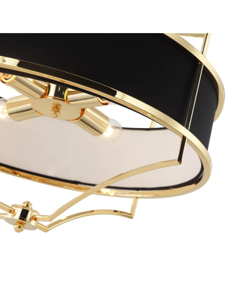 Orlicki Design Stesso Gold Nero M 4xE27 Złoty/Czarny