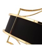 Żyrandole w stylu Hampton - Orlicki Design Stesso Gold Nero M 4xE27 Złoty/Czarny - product 7