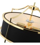 Żyrandole w stylu Hampton - Orlicki Design Stesso Gold Nero S 3xE27 Złoty/Czarny - product 8