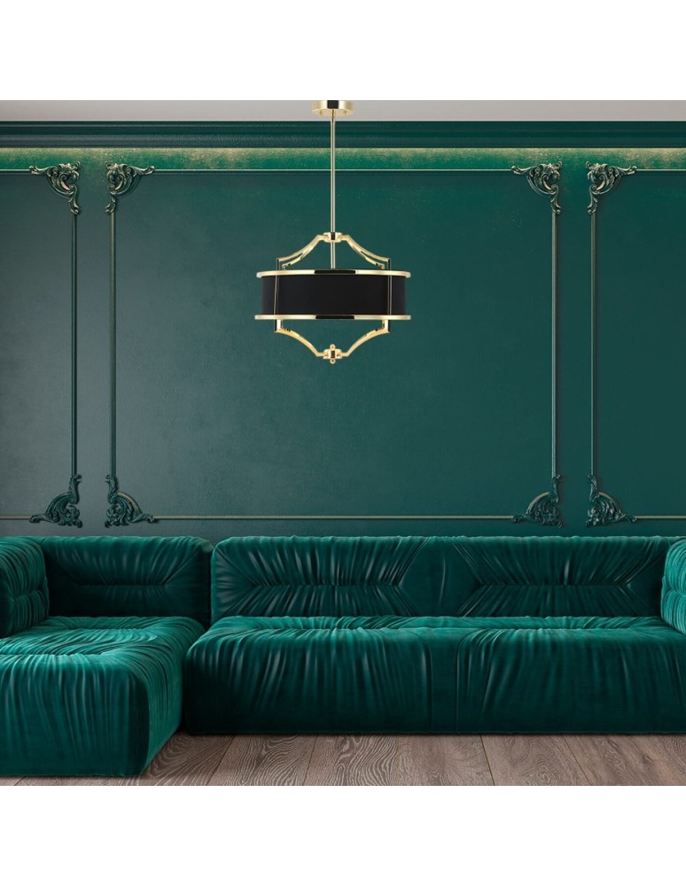 Orlicki Design Stesso Gold Nero S 3xE27 Złoty/Czarny
