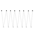 Lampy wiszące - Orlicki Design Movo VII 7xG9 Czarny/Biały mleczny - produkt 1