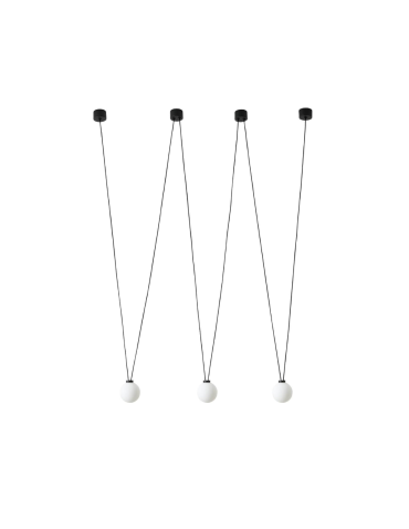 Orlicki Design Movo III 3xG9 Czarny/Biały mleczny - produkt 2