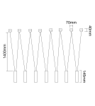 Lampy wiszące - Orlicki Design Viva VII Bianco 7xG9 Biały - produkt 2