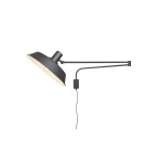 Kinkiety na wysięgniku - Trio Bolder Ścienna 1xE27 max 40W Czarny Mat 200300132 - product 2