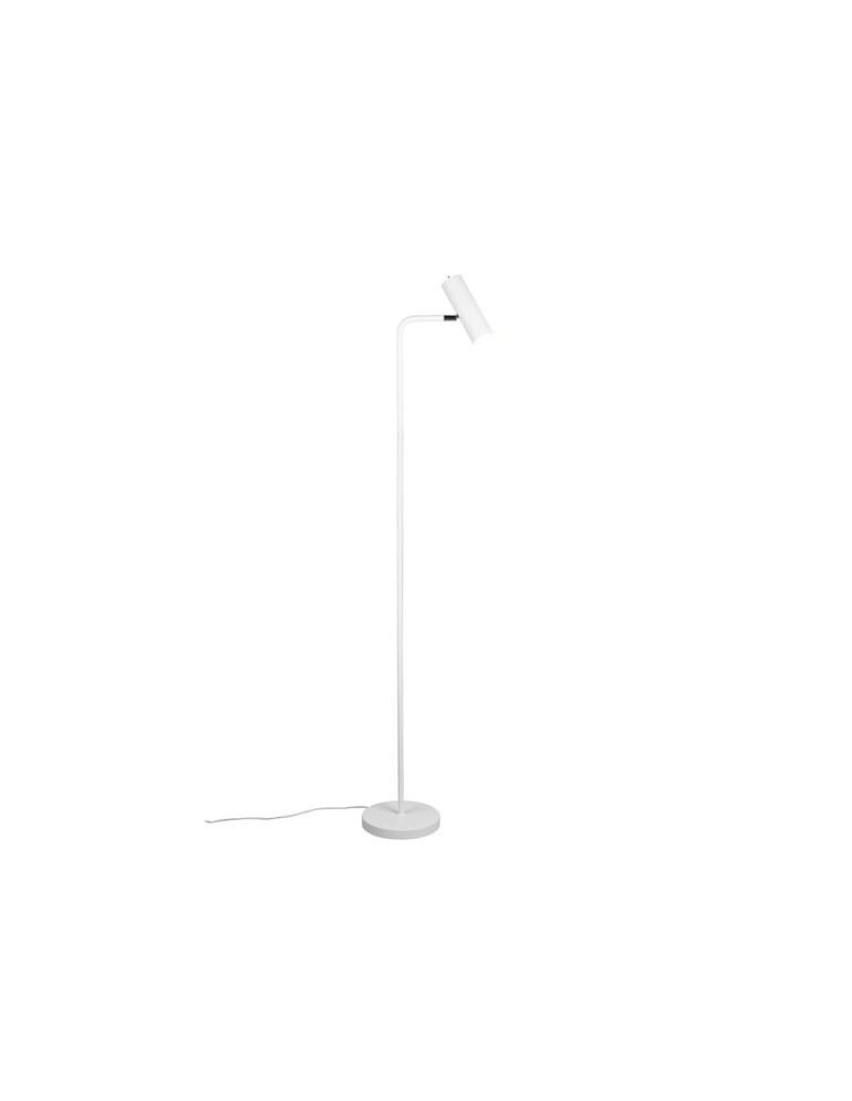 Lampy podłogowe białe - Trio Marley Podłogowa 1xGU10 max 5W Biały Mat 412400131 - produkt kolory-swiatla.pl 1
