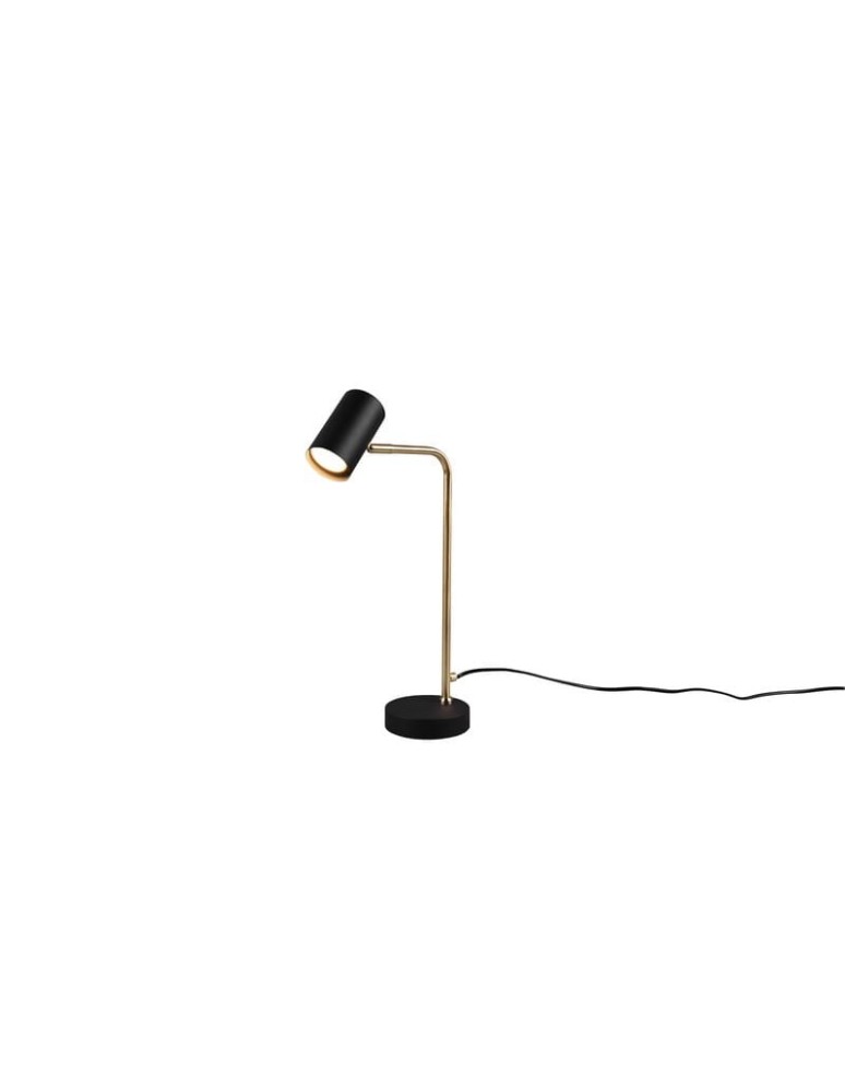 Lampy stołowe do czytania - Trio Marley Stołowa 1xGU10 max 5W Mosiądz Mat 512400108 - produkt kolory-swiatla.pl 1