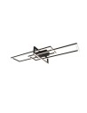 Trio Salinas Sufitowa 1xLED max 34W 3900lm 3000K Czarny Mat 620310332